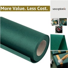Green Kraft Paper Roll - 18 inches x 100 feet - Recyclable Paper Perfect for ...