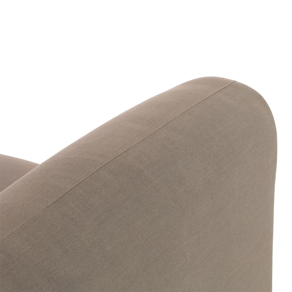 Outdoor Sofa gartenmöbel loungemöbel balkonmöbel daybed Beige - Bild 4 von 4