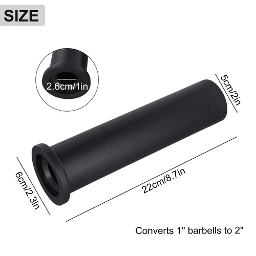 Adapter Sleeve Plate Posts Sleeve Approx. 5cm/1.97in Weight Plate Posts - Picture 4 of 48