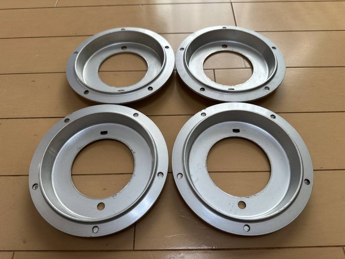 JDM RAYS MAZDASPEED MS-01 center cap saucer silver 4Individual 1
