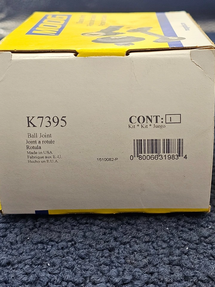 Junta esférica inferior dianteira Moog K7395 para 2000-2004 Dodge Dakota, 2000-2003 Durango - Imagem 3 de 4