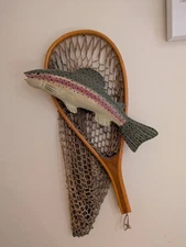 Trout Fishing Net Decorations 2x