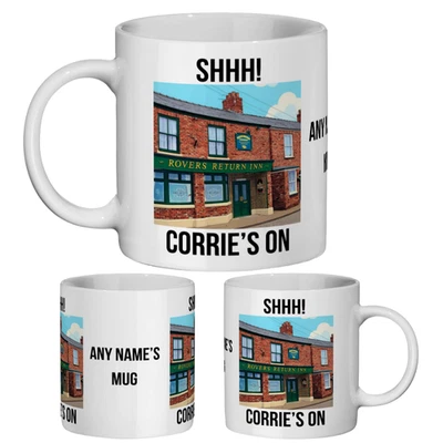 Coronation Street Mug Personalised Name Funny Corrie Fan Cup Gift Mum Birthday