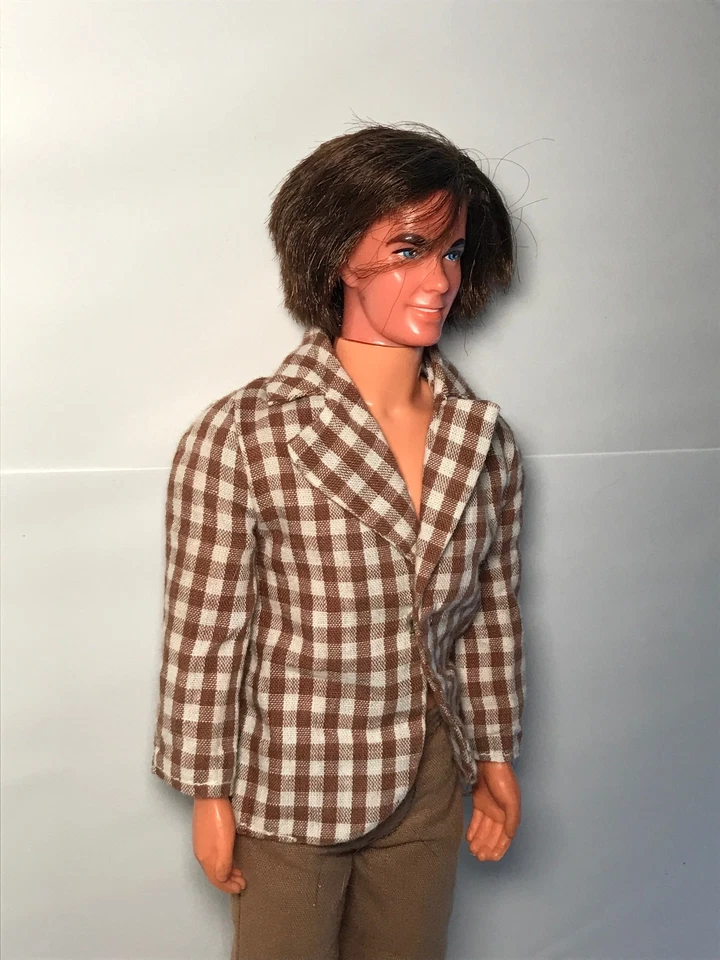 Muñeca Ken vintage MOD HAIR con ropa original 1970 #4224 zapatos años 70 Barbie Foto 3 de 4