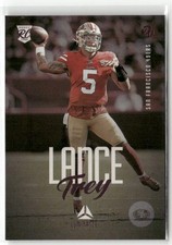 2021 Chronicles #204 Trey Lance Luminance Update Rookies Pink 49ers