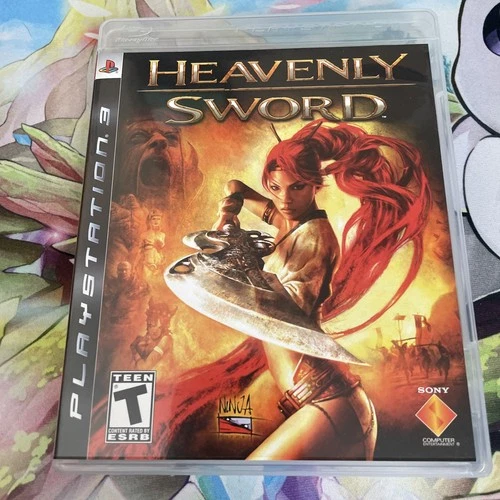 Heavenly Sword PS3 CIB Sony PlayStation 3 2007 Complete w/ Manual & Ad Insert
