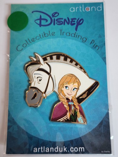 Disney Pin Artland Frozen Anna & Kjekk Prinzessin Pferd LE 300 - Bild 2 von 5