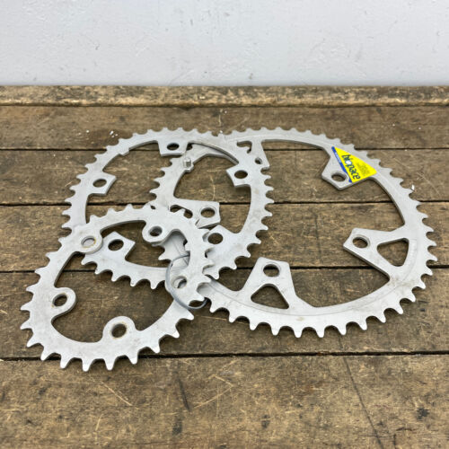 Vintage Shimano Biopace Chainring Set 110 74 BCD Deore Ring Sprocket Triple A3 - Picture 4 of 9