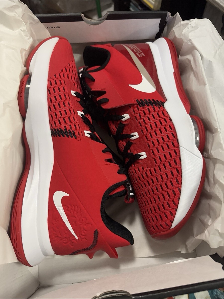 Size 13 - Nike LeBron Witness 5 University Red for sale online | eBay