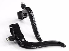 Black Alloy Brake Lever Set Top Mount Clamp ID 23.8mm Bicycle Bike
