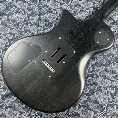 ギター RITAO Electric Guitar Ryoga BLACKHORNET OBK Black 80% Frets S/N