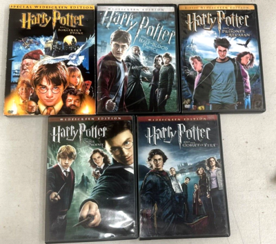 Harry Potter WS DVD 5 Film Collection Order Goblet Prisoner