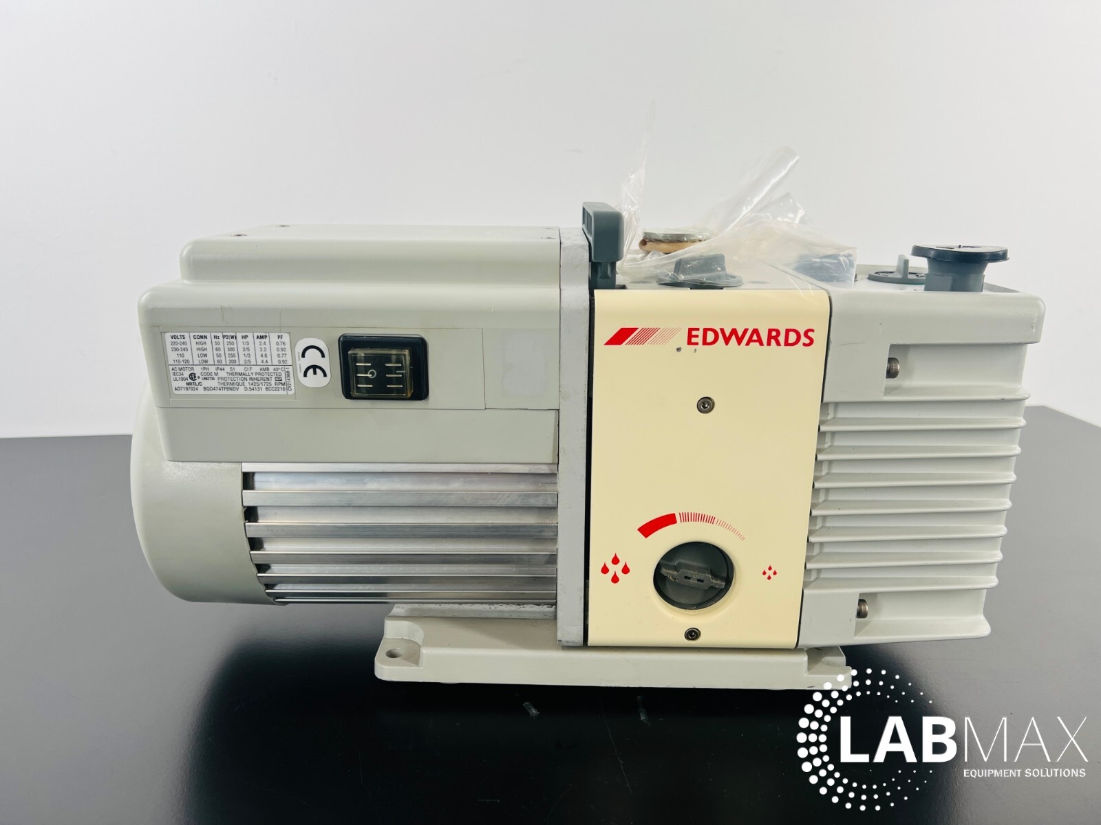 Edwards RV5 Rotary Vane Vacuum Pump With Warranty eBay