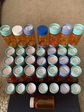 Lot Of 45 Plastic Medicine Pill Bottles Empty Storage Crafts Hobby Projects