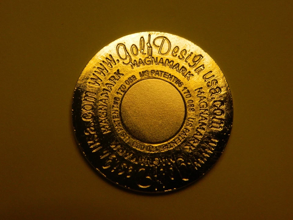 Marcador magnético de pelota de golf St Andrews Old Course - detalle increíble + bonificación  Foto 2 de 2