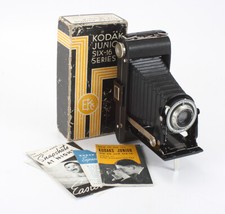 KODAK JUNIOR SIX-16 SERIES III, 128/6.3 K.A. HAZE, DEPOSITS , BOXED/cks/198174