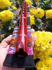 Native American  stye  Flute Wood end blown q...