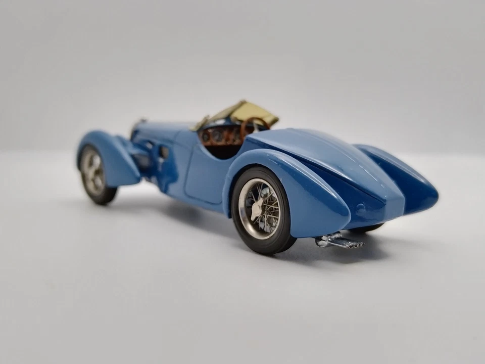 DB Modeles 1/43 Built Resin Kit Bugatti T57 SC Roadster Colonel Giles 1938. Rare - Image 3 of 4