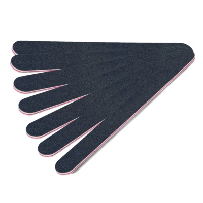 EuBeCos Profi Nagel Feilen Schwarz Gerade Körnung 100 100 MADE IN Mengenrabatt