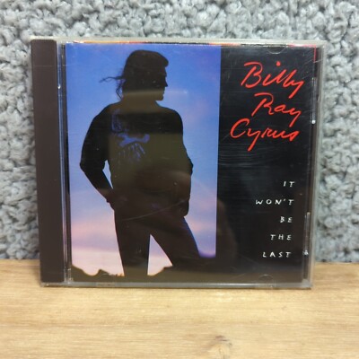 Billy Ray Cyrus   It Won't Be The Last (CD - June 1993) - Mercury Records