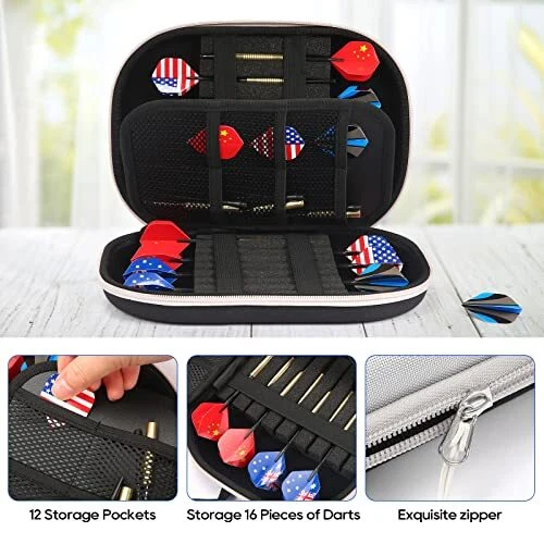 Aarts Case Dart Case Dart Cases Mens Holds 18 Darts Portable Robust EVA Material - Picture 7 of 7