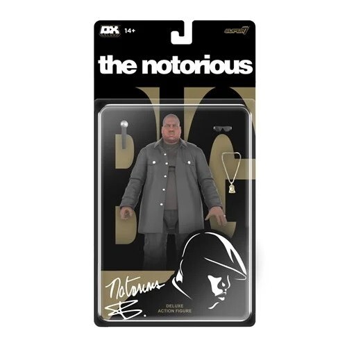 Notorious B.I.G. Deluxe Biggie 7-Inch Action Figure Super 7