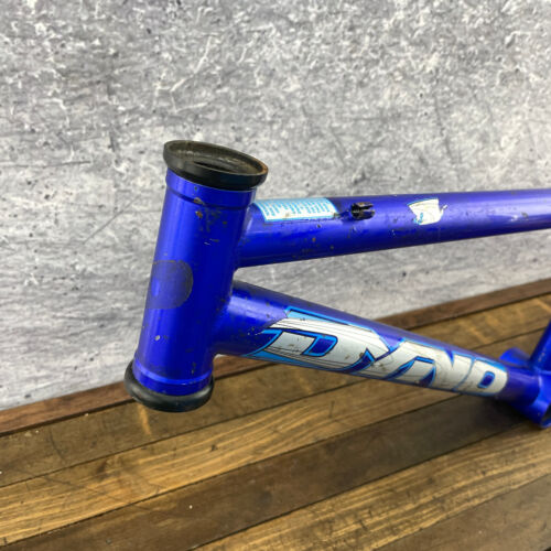 Dyno NSX Frame Old School BMX D Stamp Blue OG 1997 Race Bike 20 In GT A2 - Picture 6 of 14