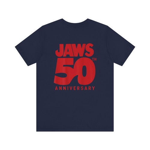 Amity Police Jaws 50th Anniversary Tee, Unisex Graphic Tee - Picture 4 of 46