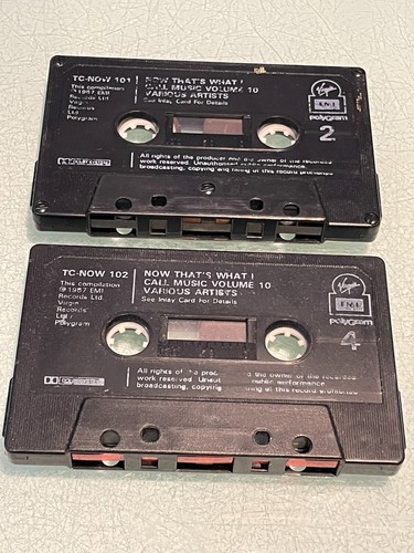 Now That's What I Call Music 10 - Double Cassette Tape Album - 1987 Virgin/EMI - Picture 6 of 6