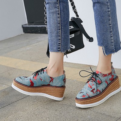 thick sole loafers womens