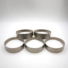 TitanFlowRacing Titanium 3" Pie Cuts Loose Radius 5 Pack (45° Total)  1.6D CLR