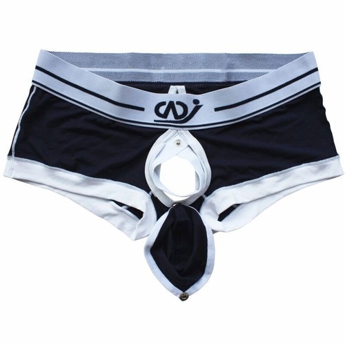 Men's Open Penis Hole Thong Micro G-string Bikini Briefs Lingerie Underwear - Picture 104 of 115