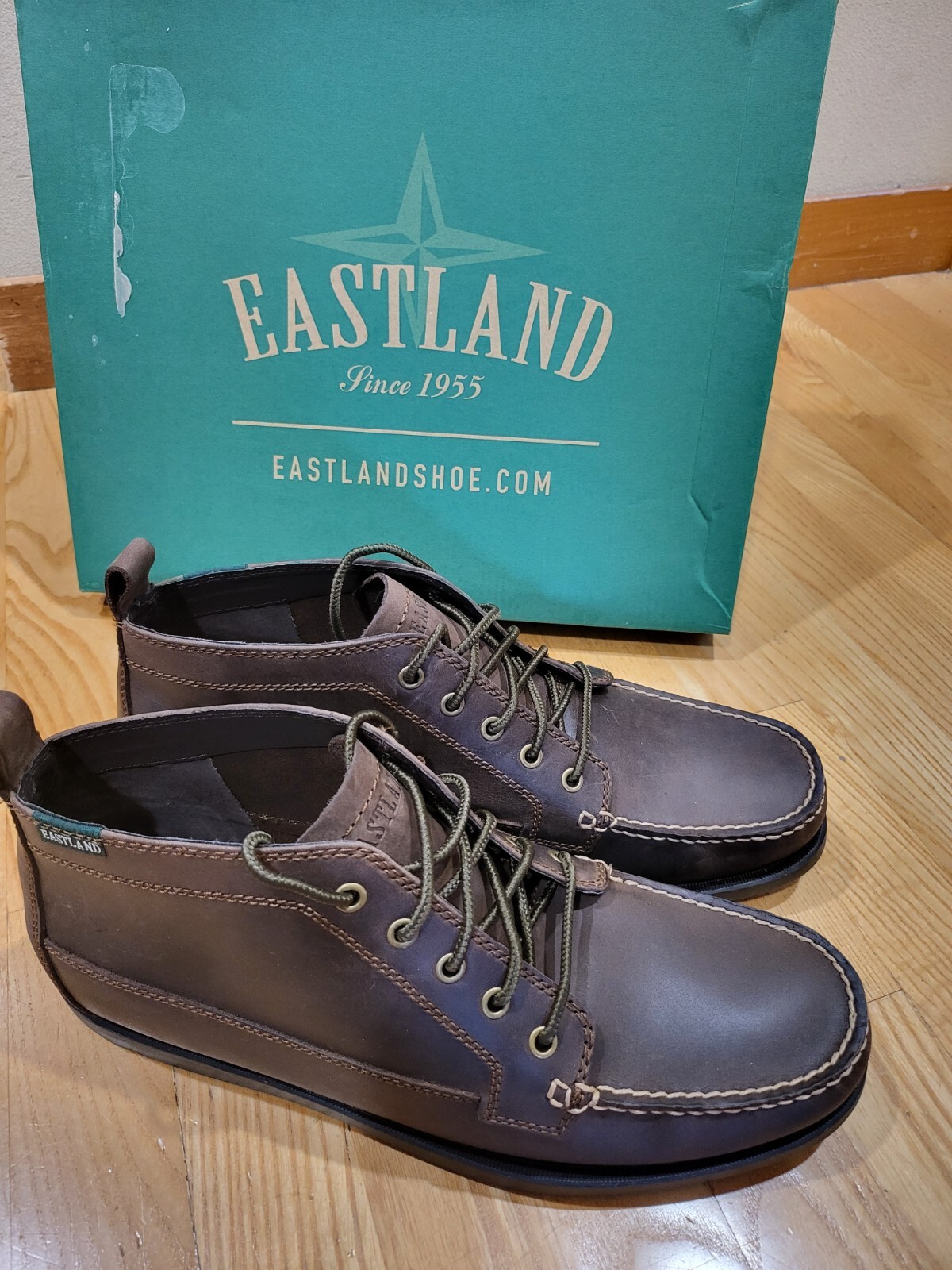 eastland-men-s-seneca-chukka-leather-boot-size-12-d-bomber-brown-ebay