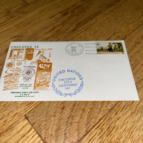 17 UNITED NATIONS STAMPED COVER Envelopes 1959/1968/1973/1975/1976/1977/1985 - Picture 12 of 17