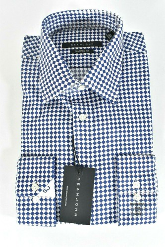 Sean John Mens Dress Shirt 16.5 34 /34 