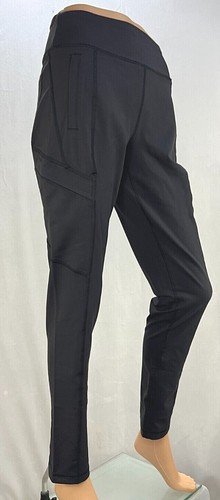 Duluth Trading Company Women-s NoGA Namastash Slim Leg Pant NWT Small 31” Black - Picture 2 of 4