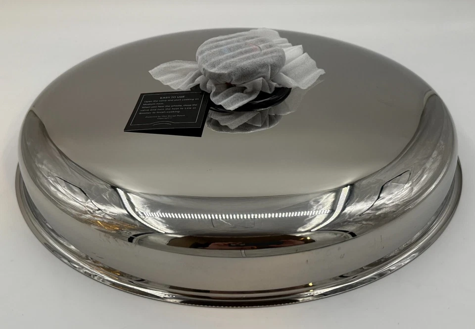 Sartén con núcleo de aceite inoxidable Precise Heat de 3,5 cuartos con tapa - sin caja, sin usar, descuento Foto 2 de 4