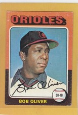1975 TOPPS BASEBALL MINI BOB OLIVER #657 ORIOLES VGEX *89193