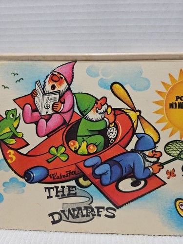 The Dwarfs. Kubasta, Vojtech - Pop-up Picture Book - Retro Vintage - Picture 2 of 8