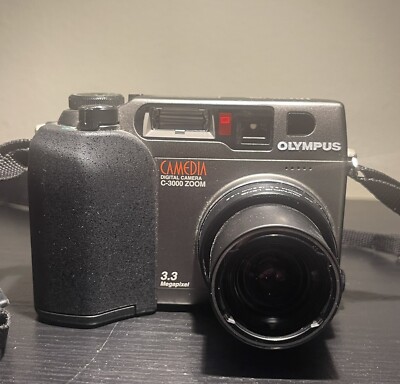 Olympus CAMEDIA C-3000 Zoom 3.3MP Digital Camera (TESTED)(NOT MEMORY CARD)