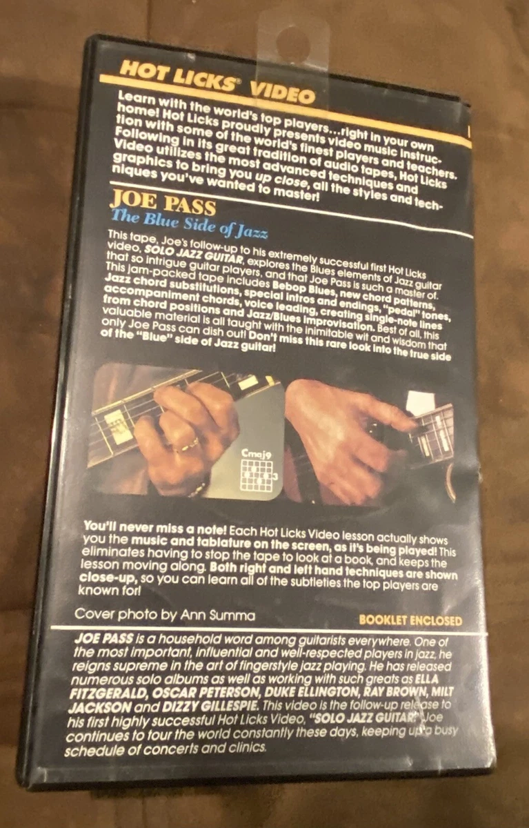 Joe pass blue top side of jazz