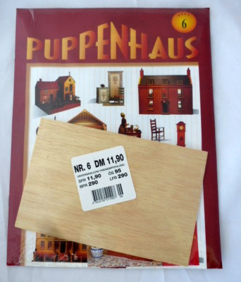 Del Prado Puppenhaus rote Serie Heft 6 NEU / OVP / Maßstab 1:12 / Spielhaus