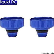 Hot Racing RCSB126M06 Battery Strap Thumb Nuts B5 B5M B6 Blue