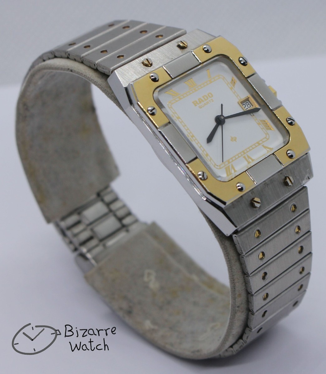 RADO アナログ時計 シルバー/ゴールド 楽天市場】ラドー RADO レディース 腕時計 133.9638.4 スクエア