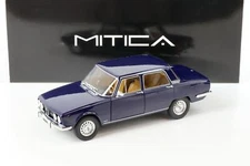 1:18 Mitica 1971 Alfa Romeo 2000 Berlina Blue Cobalto 324 with Polizia Decals