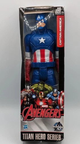 Captain America Marvel Avengers Titan Hero Series Hasbro 12” Action Figure 