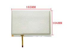 7Inch 4 Wire Resistive Touch Screen Panel Digitizer 165x104mm For 7" Car DVD GPS