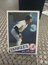 Don Mattingly 1985 Topps Baseball Card #665 New York Yankees All Star 🔥