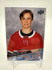 2021 Upper Deck Hockey Extended Series Young Guns ~ Cameron Hillis ~ #705