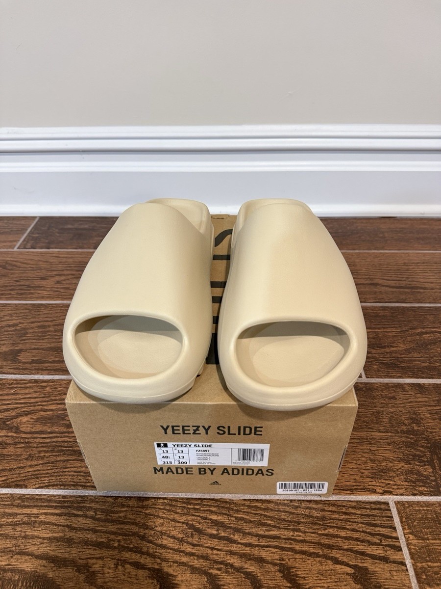adidas Yeezy Slide Bone - FZ5897 - Size 13 | eBay